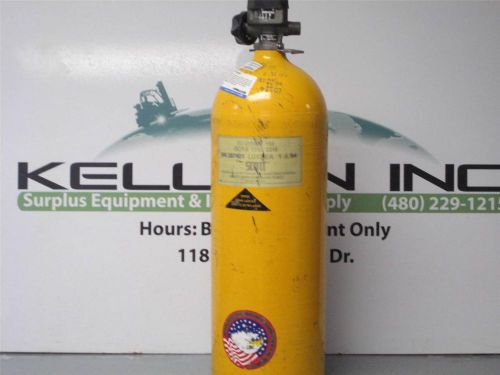 Luxfer/scott tc-3hwm153  scba oxygen tank 2216 psi (date &#039;94-last stamped 9/07) for sale