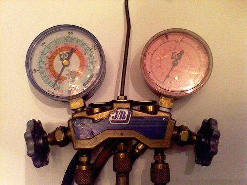 Jb yellow jacket refrigeration gauges 410a freon hvac for sale