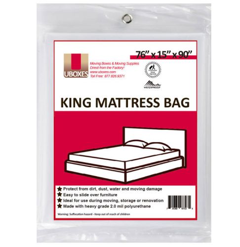 King mattress covers 76&#034; x 15&#034; x 90&#034; case of 10 for sale