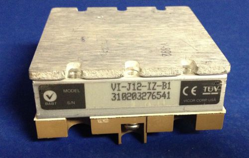 Vicor Corp DC/DC Power Supply Converter # VI-JI2-IZ-B1 ~ 24VDC Input 15VDC Out