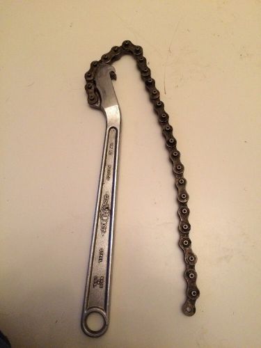Vintange diamond tool and horseshoe company cw12 chain wrench for sale