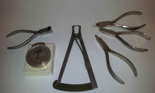 Vigor optical optician tools, lens clock, thickness gauge for sale