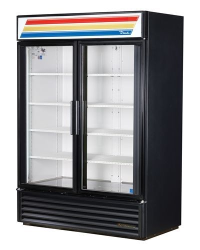 True gdm-49f commerical two glass door freezer for sale