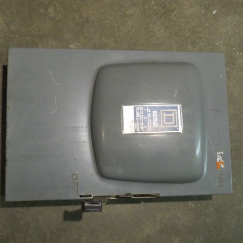Square d safety switch d224n 200 amp 240 volt for sale