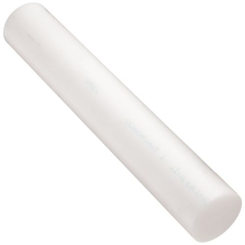 Online Metal Supply White Acetal - Delrin Round Rod 1-1/2&#034; diameter x 12&#034; long