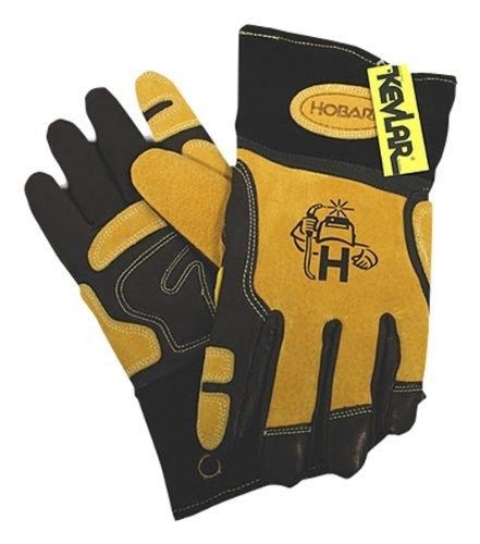 Hobart 770710 Ultimate-Fit Leather Welding Gloves, Large
