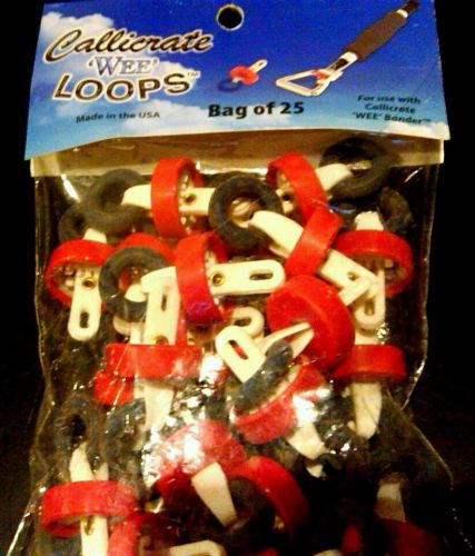 Callicrate Wee Bander Banding Loops for use with wee bander 25 count bag
