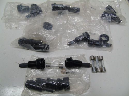 Motorola APX XTL Astro Spectra 100 watt Radio Fuse Holders Lot of 7ea.&amp; 4ea. 40a