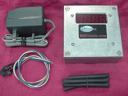 Trexon Digital Tachometer Aluminim  diecast enclosure  lathe mill tach speed MKC