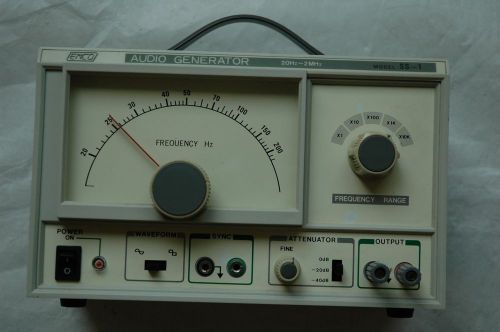 Emco ss-1 audio function generator,20hz-2mhz,very low distortion 0.05%audio for sale