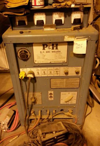 P&amp;h d.c. 400 amp tig welder for sale