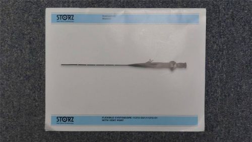 Karl Storz Flexible Cystoscope 11272 CU1/11272 C1 Instruction Manual