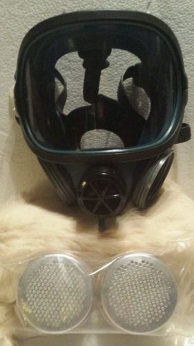 American opitical organic vapor respirator mask with 2 combination cartridges for sale