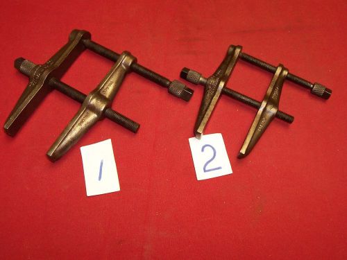 2 machinist&#039;s clamps: j. h. williams: vulcan: heavy duty for sale
