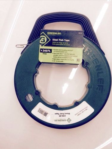 Brand new Greenlee  438-20 Electrical Fish tape 240&#039;