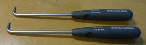 Lot of 2 X-Stop 2-2004 Small Curved Dilator #77