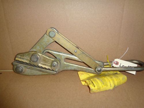Klein Tools Inc. Cable Grip Puller 8000 Lbs # 1611-50  .78-.88  USA Lev296