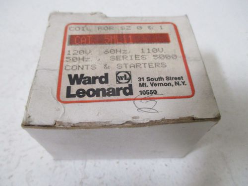 WARD LEONARD 5ML11 COIL 120V *NEW IN A BOX*