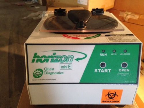 Horizon Mini E Quest 642E Diagnostics Biohazard Table Top Lab Centrifuge