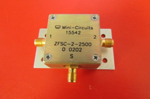 MINI CIRCUITS 15542 ZFSC-2-2500 POWER SPLITTER