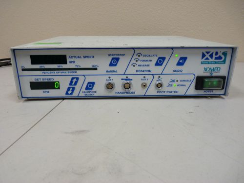 Xomed XPS Console w/ Irrigator and Foot Switch