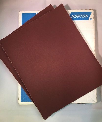 Norton #01830 9X11 320 Grit Lightning Metalite Emery Cloth Box of 50