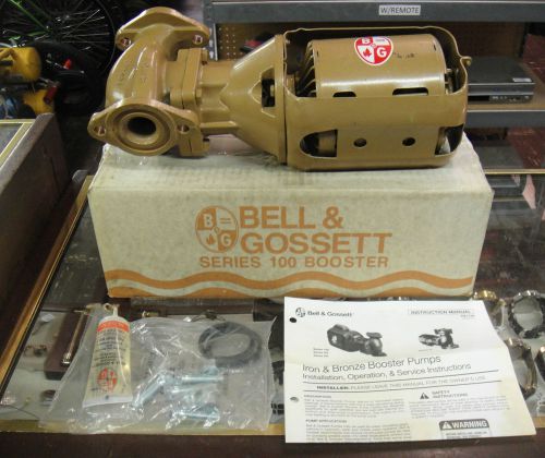 Bell &amp; Gossett 106197 1/12 HP Series 100 Bronze BNFI Booster Circulator Pump