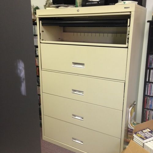 FILE CABINETS - LATERAL 4 DRAWER / 5 DRAWER IN PUTTY