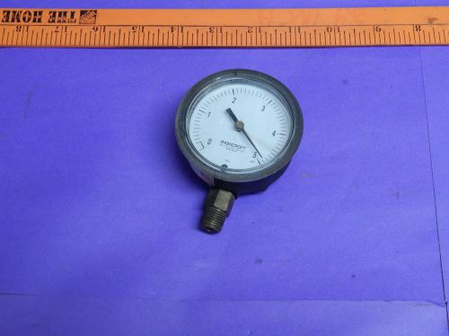 Ashcroft 0-5 psi pressure gauge 1/4&#034; inch npt for sale