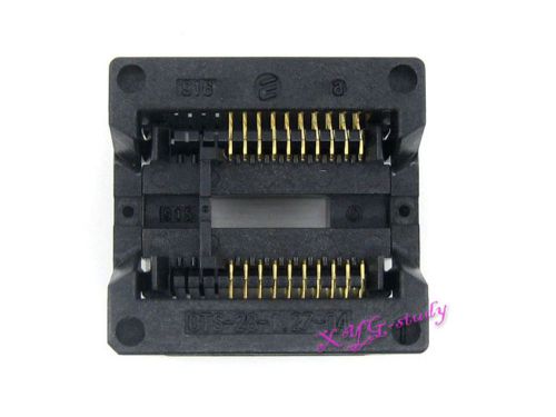 Ots-20(28)-1.27-04 pitch 1.27 7.5 mm sop20 so20 soic20 adapter ic socket enplas for sale
