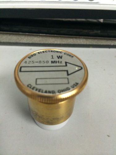 Bird 1W 425-850 MHz Plug-in Element