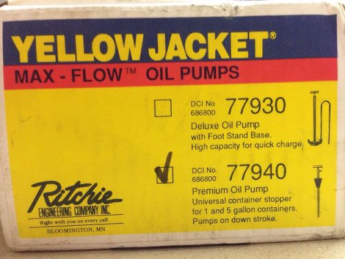 Yellow Jacket 77940 Max-Flow Combination Oil Pump