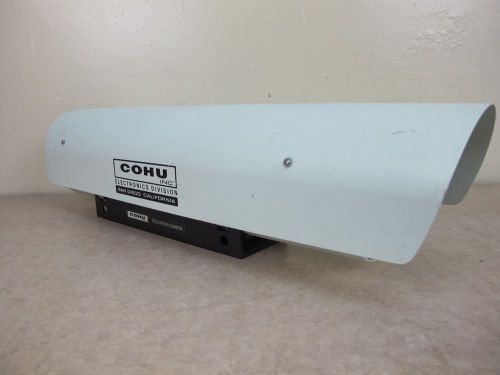 COHU Television Security Camera Model 2745-2030/Z10S w/Enclosure