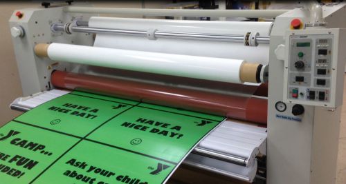 Gbc orca 4064wf 64&#034; roll laminator excellent condition top of the line finishing for sale