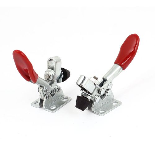 2 pcs 201 quick release holding red handle horizontal toggle clamp 27kg 60 lbs for sale