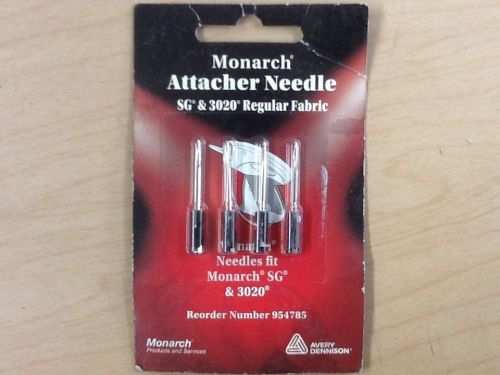 Monarch Attacher Needle fits Monarch SG &amp; 3020 Regular Fabric 4 pack