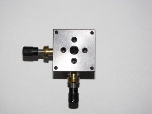 AJS100-2 High Precision Small Knob Adjustment Screw X-Y Adjustor; Optics Holder