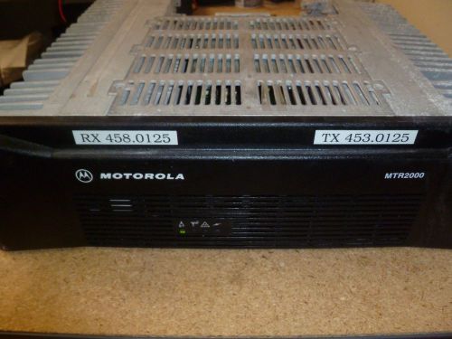Working motorola mtr2000 t5766a uhf base station repeater b for sale