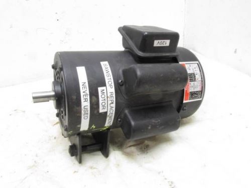 NOS 1.75 HP Sawstop Induction Electric Motor 120/240v 3450 RPM 1 Single Phase