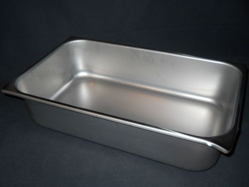 Polar Ware Stainless Steel 16.5&#034; x 10&#034; x 4&#034; Instrument Tray, No Cover, E1654