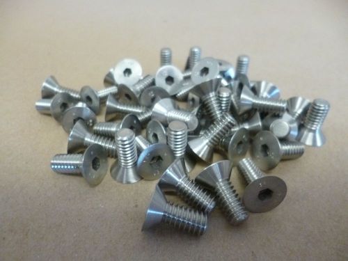 1/4-20 x 5/8&#034; , 316 ss socket drive flat countersunk screws ( 50pcs ) grade b8 for sale