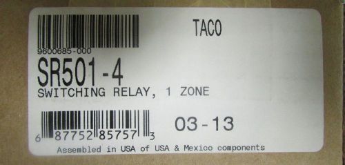 Taco tsr501-4 one zone switching relay for sale