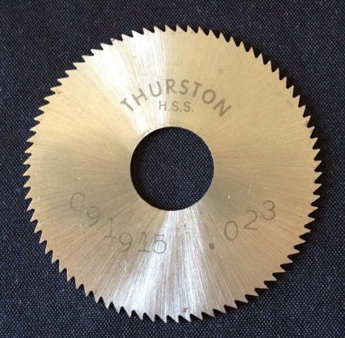 Thurston Jewelry C91915  1 3/4 x 0.023 x 1/2 HSS Slitting Slotting Saw