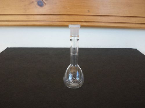 Vintax pyrex 10 ml science lab glass boiling flask estate find creative bud vase for sale