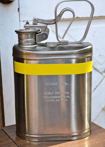 Eagle MFG co. Stainless Steel Safety Can No 1301 I Gallon #1