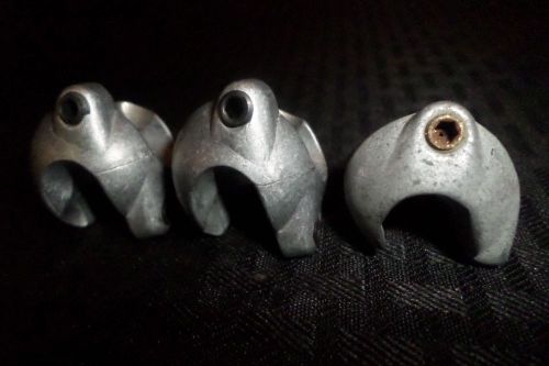 Lot of 3 unbranded lattice-rod clamp connector die cast aluminum use with  1/2 &#034; rod for sale