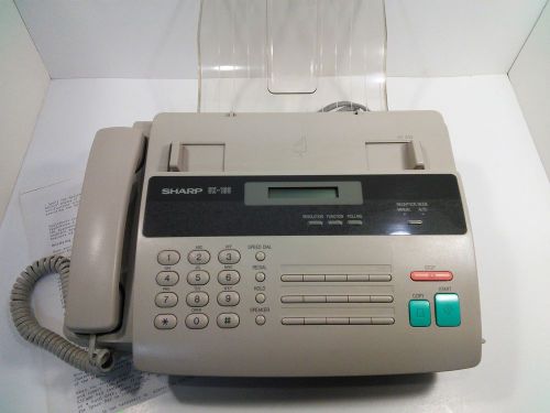 Vintage Sharp UX-185 Thermal Fax Machine &amp; Phone w/Auto Answer