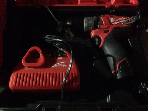Milwaukee 2404-22 m12 fuel™ 1/2&#034; brushless hammer drill/driver kit for sale
