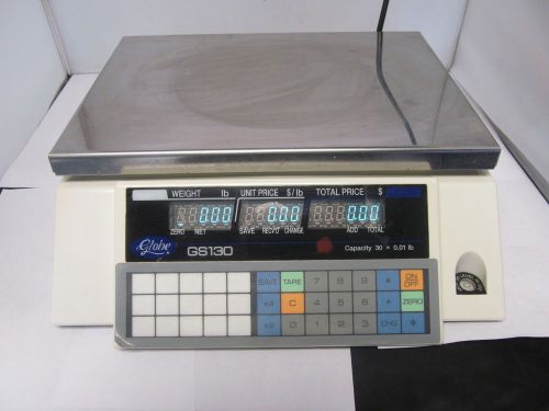 Electronic Price Computing Scale by Globe Model GS130