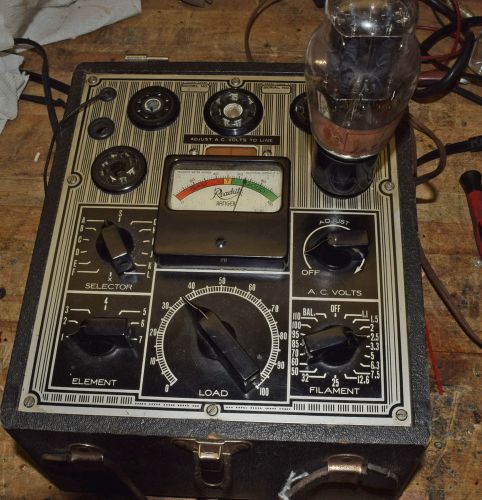 Triplett readrite model 432a tube tester - tests early tubes for sale